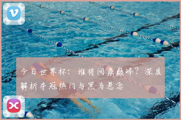 今日世界杯：谁将问鼎巅峰？深度解析夺冠热门与黑马悬念
